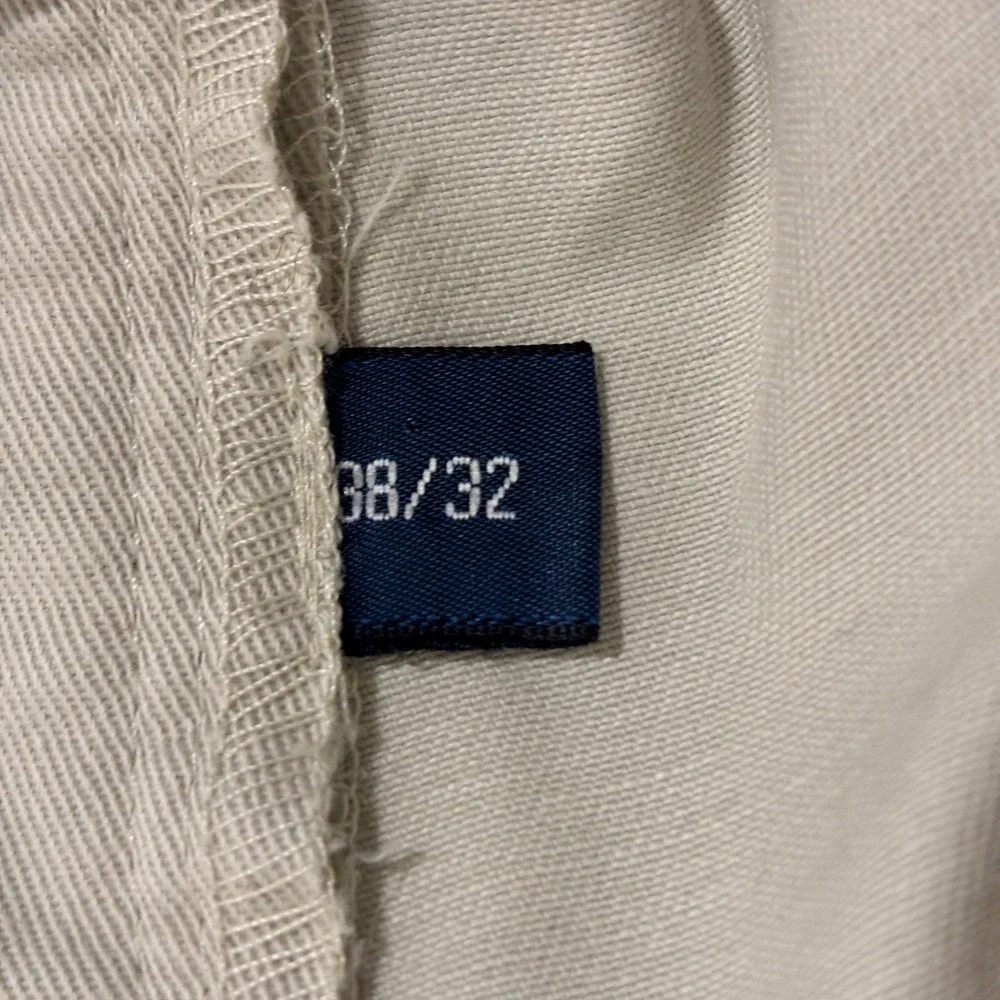 Polo Ralph Lauren Double Pleated Andrew Pant Mens 38x31 Khaki Tan Chino Relaxed